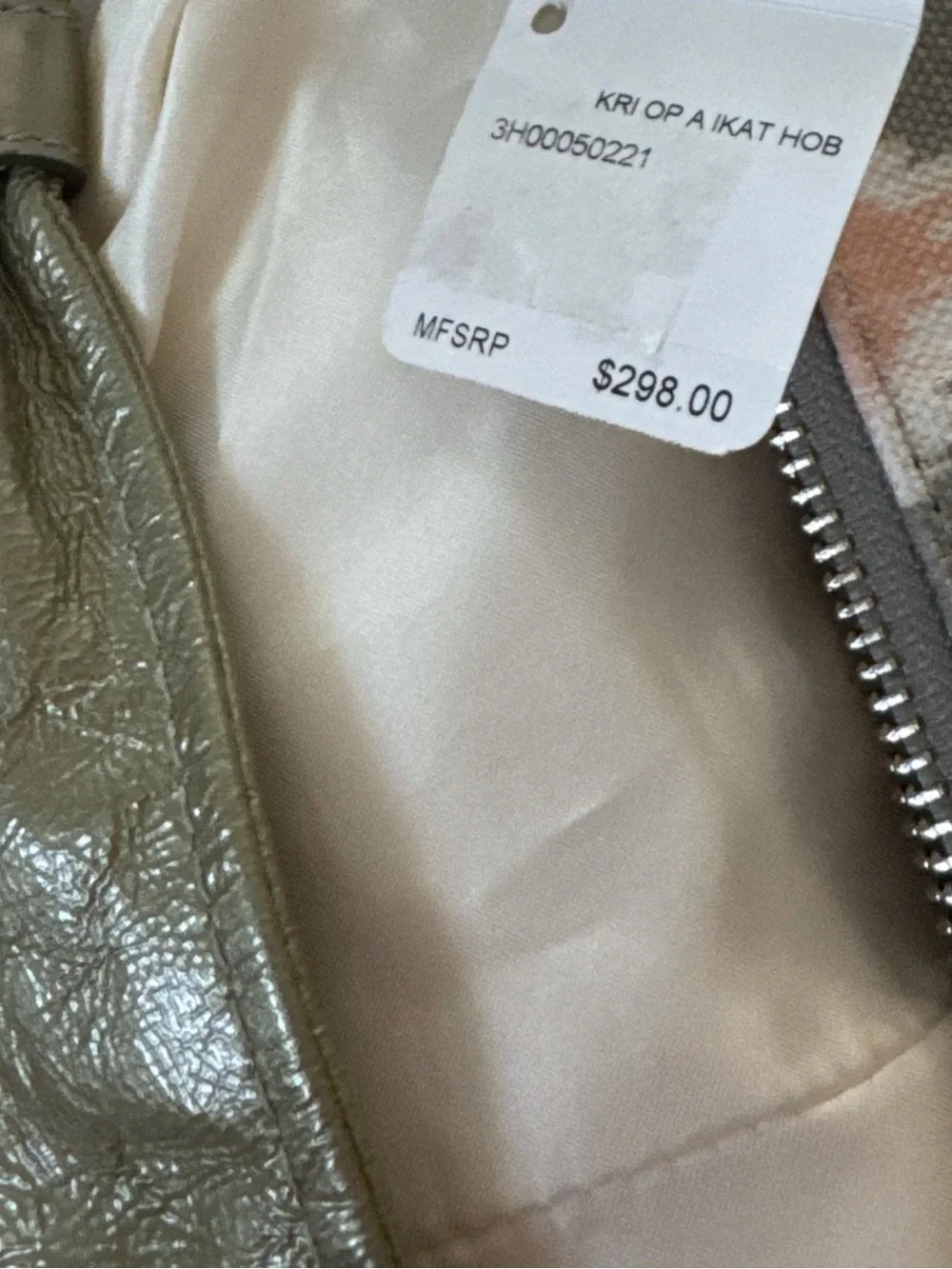 Vintage Coach Kristin Op Art Hobo bag W/Dust bag NWT
